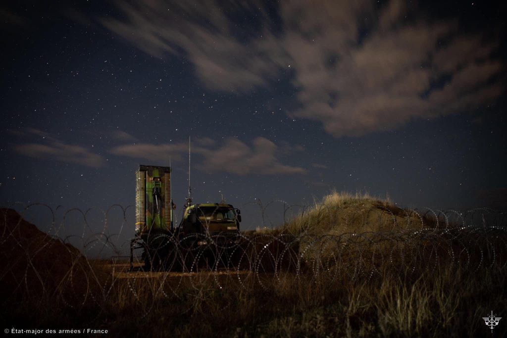 ЗРК SAMP/T Повітряних сил Франції. Фото: Armée française - Opérations militaires