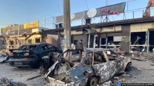 Черговий акт воєнного злочину: росіяни вдарили по центру Добропілля