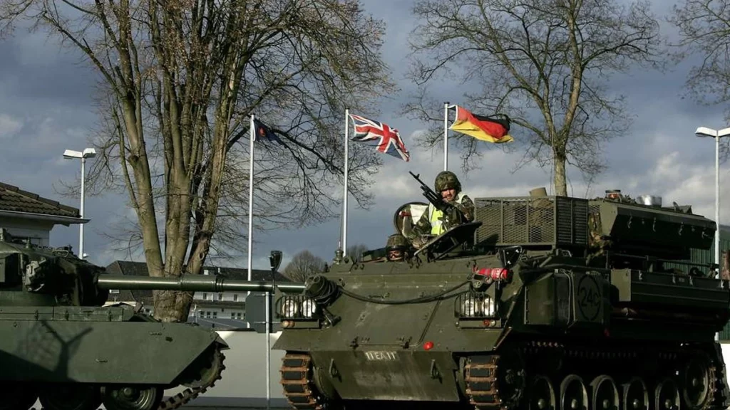 Спільні навчання Великої Британії та Німеччини. Джерело: news.sky.com