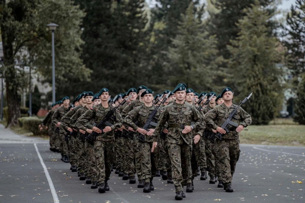 Представницький полк армії Польщі. Фото: Міноборони Польщі