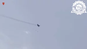 Українська авіація знищила російську переправу на Запоріжжі