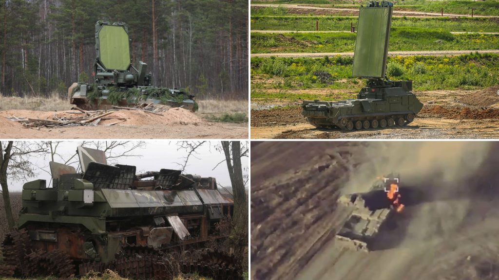 Russian counter-battery radars that the invaders are losing in the war against Ukraine. Collage: Militarnyi