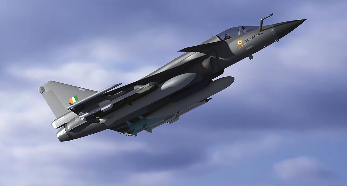 Рендер Tejas Mk.2