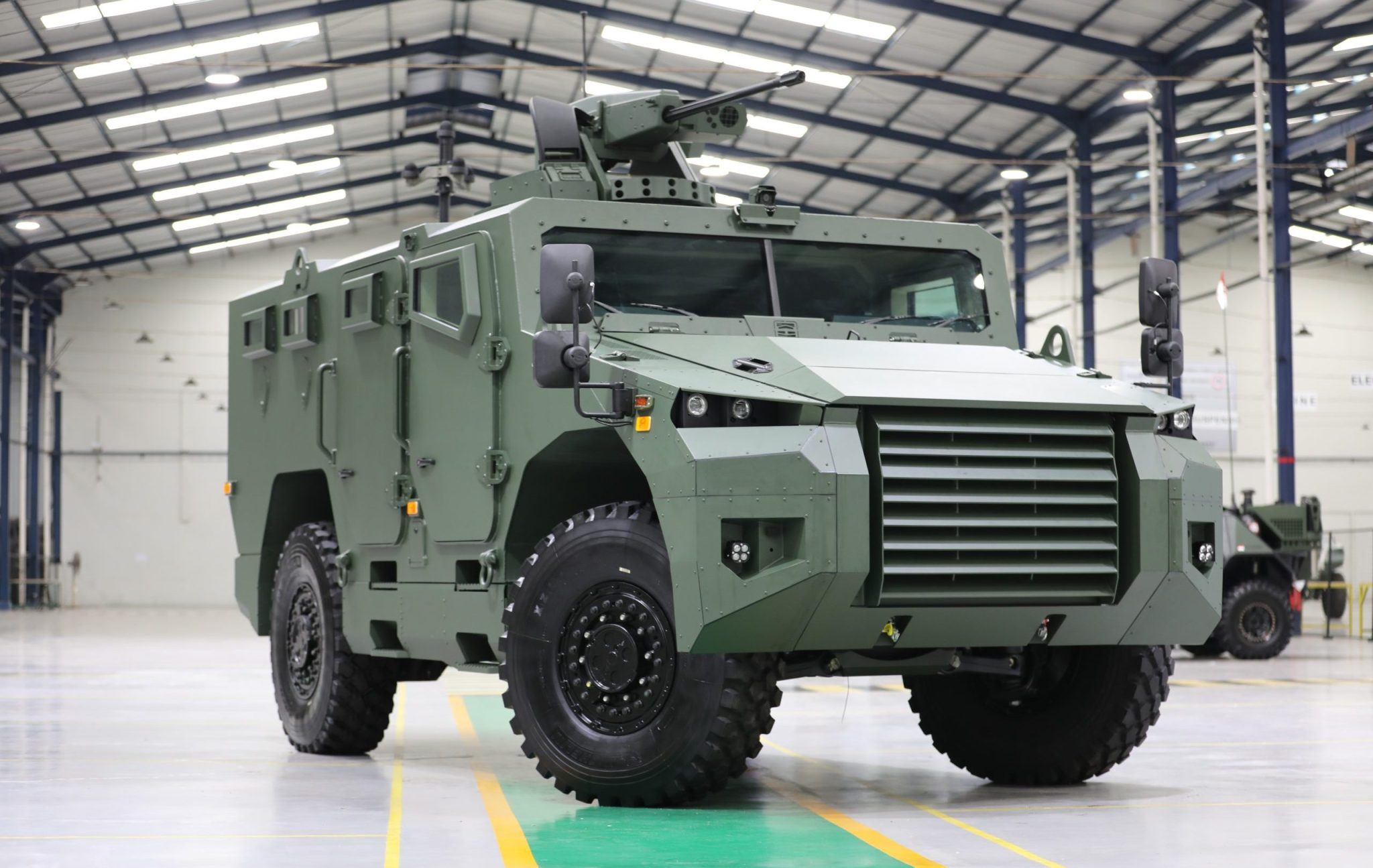 Celeris armored vehicle by Texelis. Photo credits: Texelis
