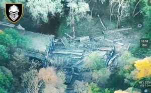 Ukrainian Drone Blows Up Concrete Bridge in Belgorod Region