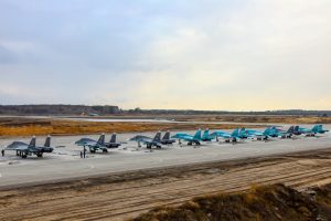 Tactical aviation at the Russian Baltimore military airfield. Photo credits: Russian media