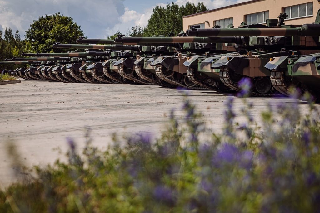 Танки K2 Black Panther польської армії. Серпень 2025. Джерело: 15-та механізована бригада імені Завішаків