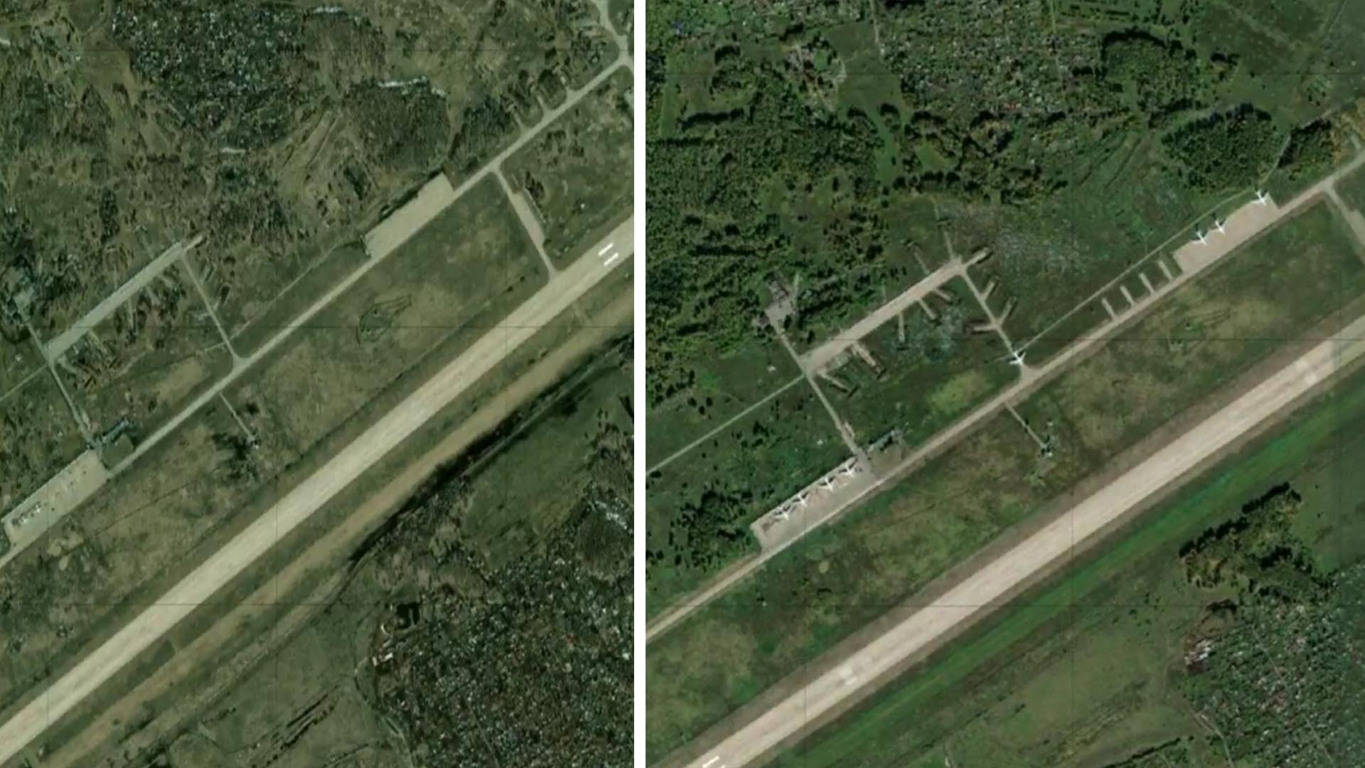 Збільшення присутності трансопртонї авіації на авіабазі біля Омська. Фото: Athene Noctua