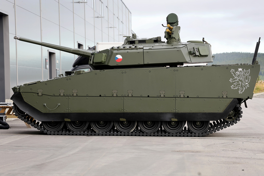 The First CV90 IFV for the Czech Republic Was Manufactured by Swedish BAE Systems Hägglunds AB