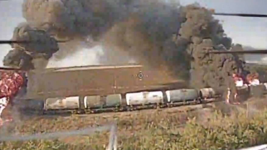 Росіяни втрачають потяги на Запоріжжі: менше ніж за рік – чотири знищення. Пригадаймо, як це було