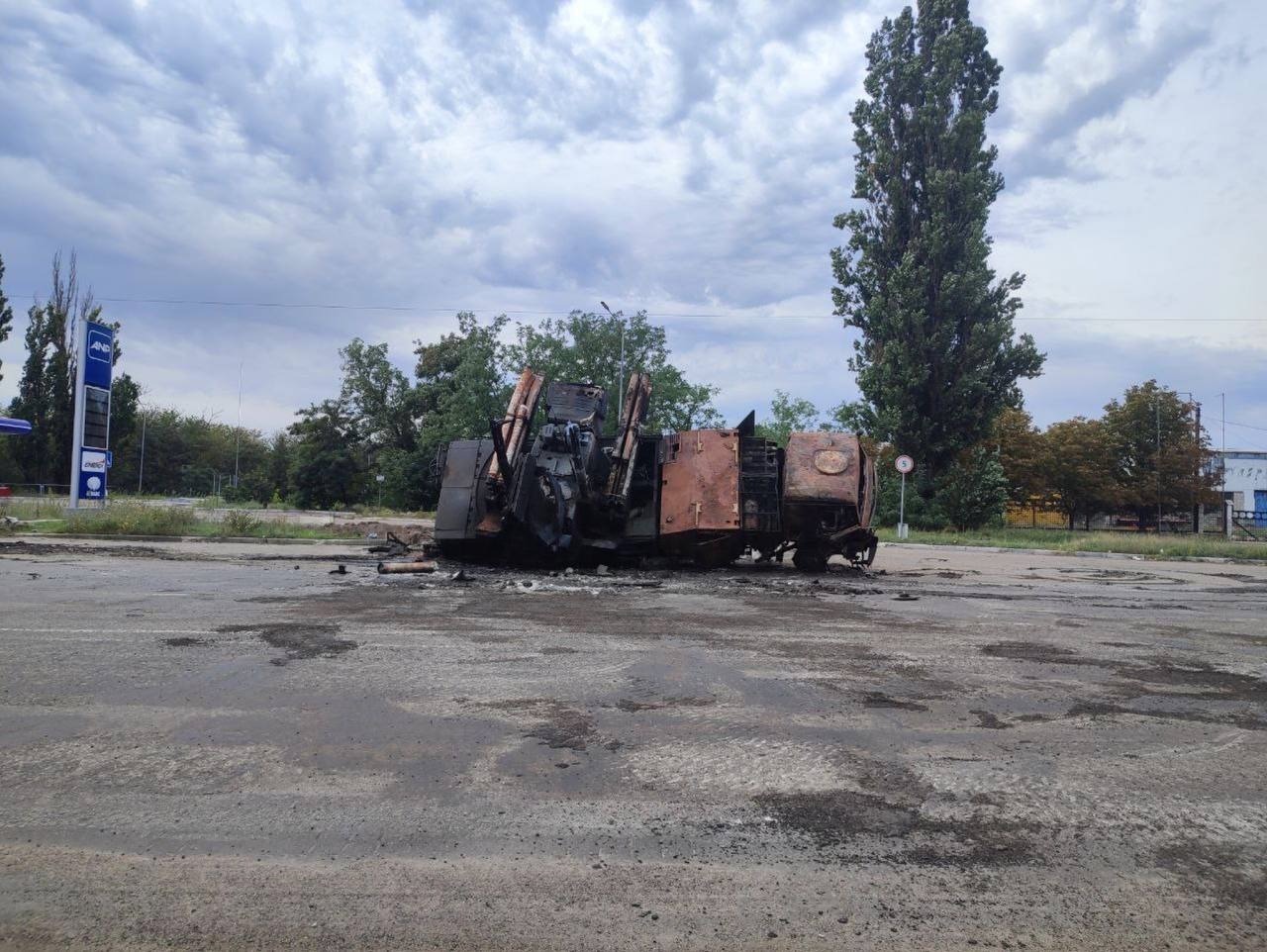 Російський ЗРГК «Панцирь-С1» знищений у Олешках 2-го вересня 2022 року