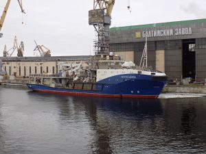 В Санкт-Петербурзі потонув новий російський військовий буксир «Капитан Ушаков»