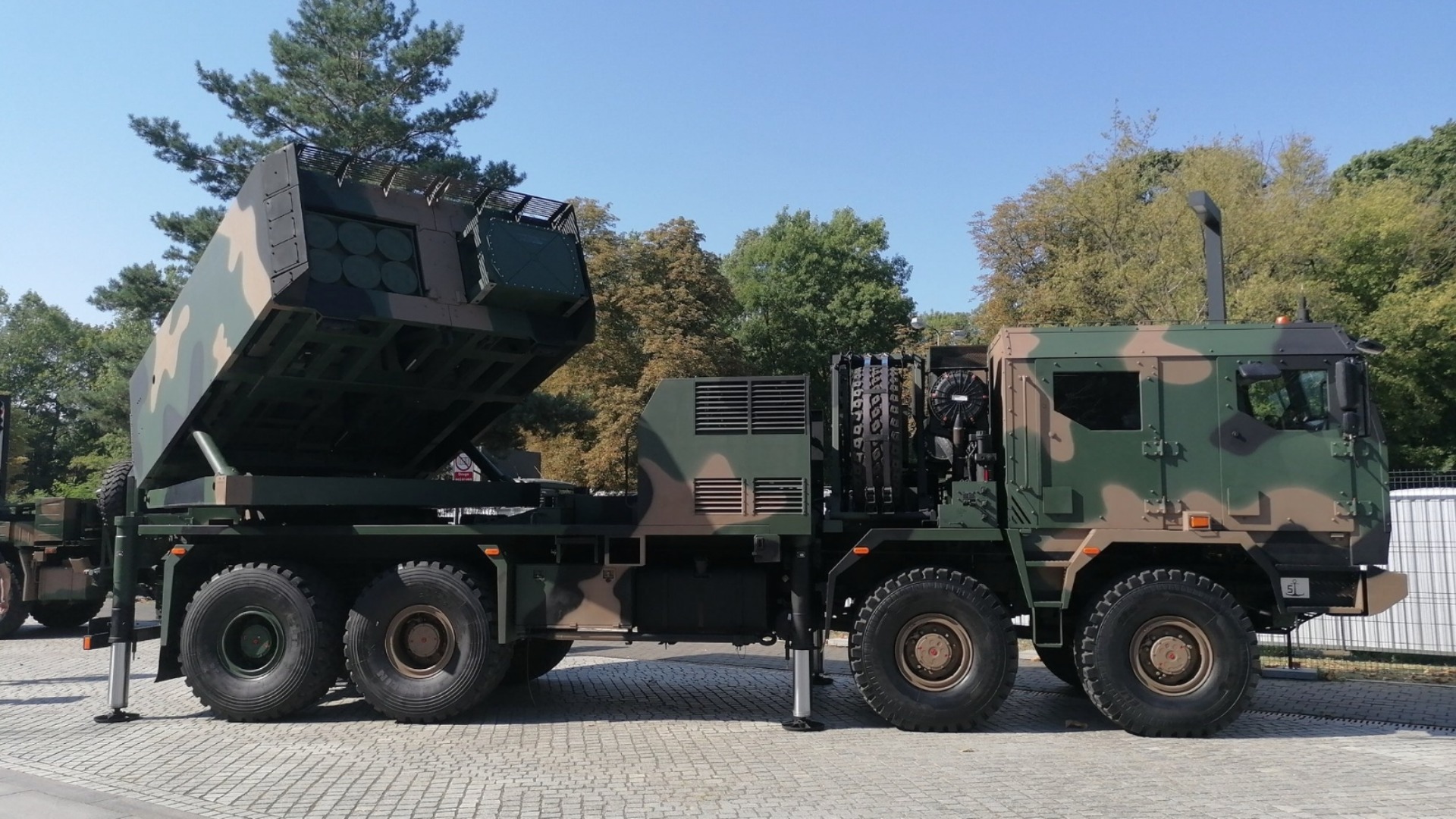 РСЗВ Homar-K армії Польщі. Серпень 2025. Джерело: defence24.pl