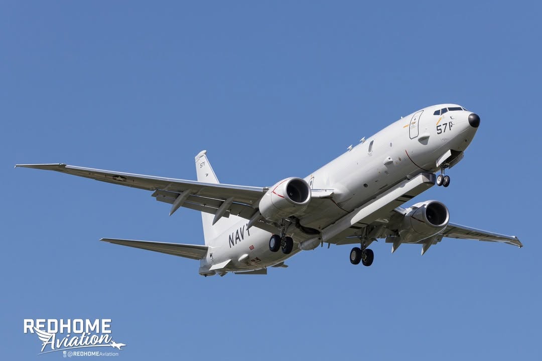 Літак США P-8 Poseidon з РЛС AN/APS-149 (AN/APS-154). 2022 рік. Джерело: redhomeaviation