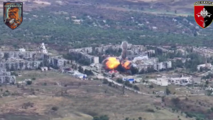 Бійці 30-ї бригади скорегували авіаудар по ворожому командному пункту в Соледарі