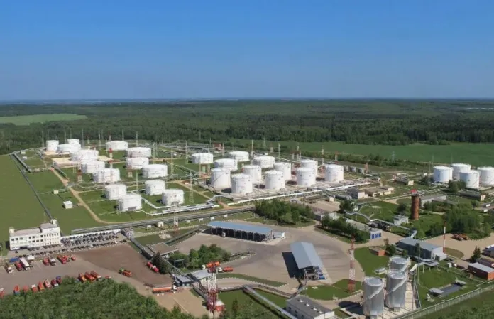 Nikolskoye-1 Oil Pumping Station in the Tambov Region. Photo from open sources