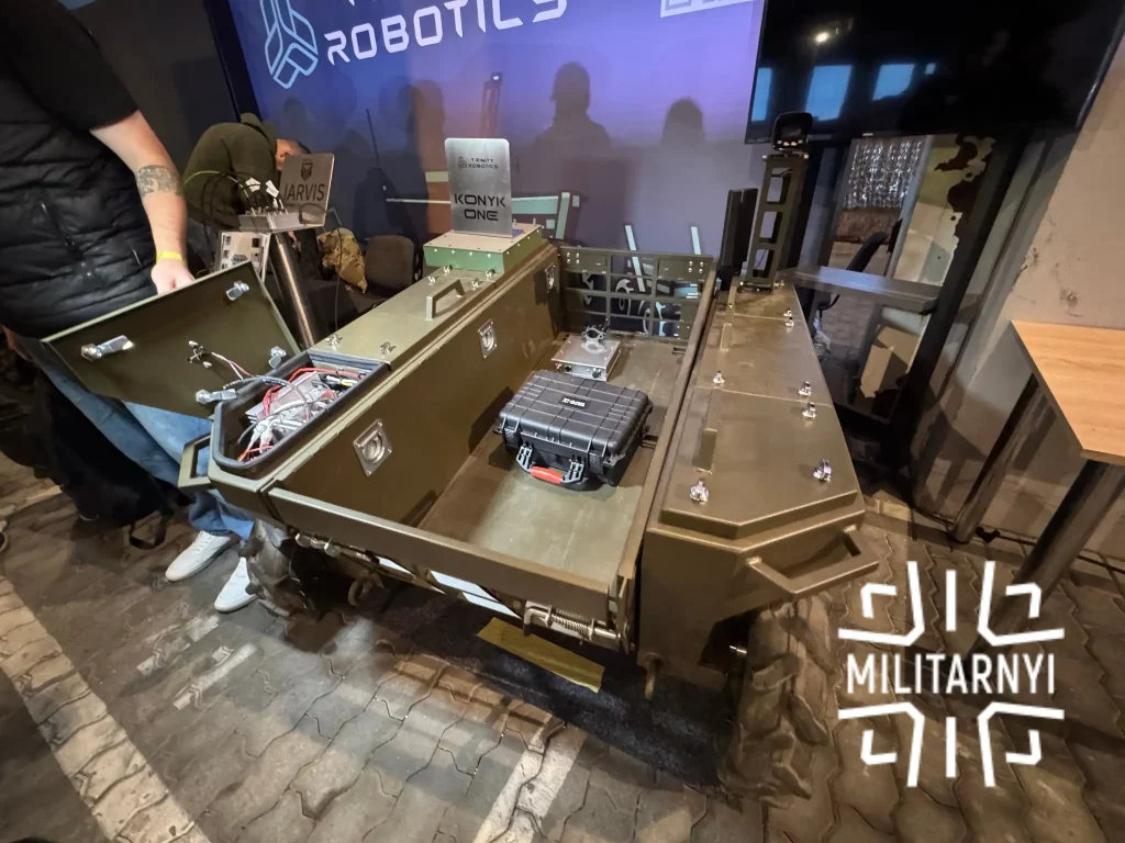 Наземний роботизований комплекс «Konyk One». Фото: Мілітарний