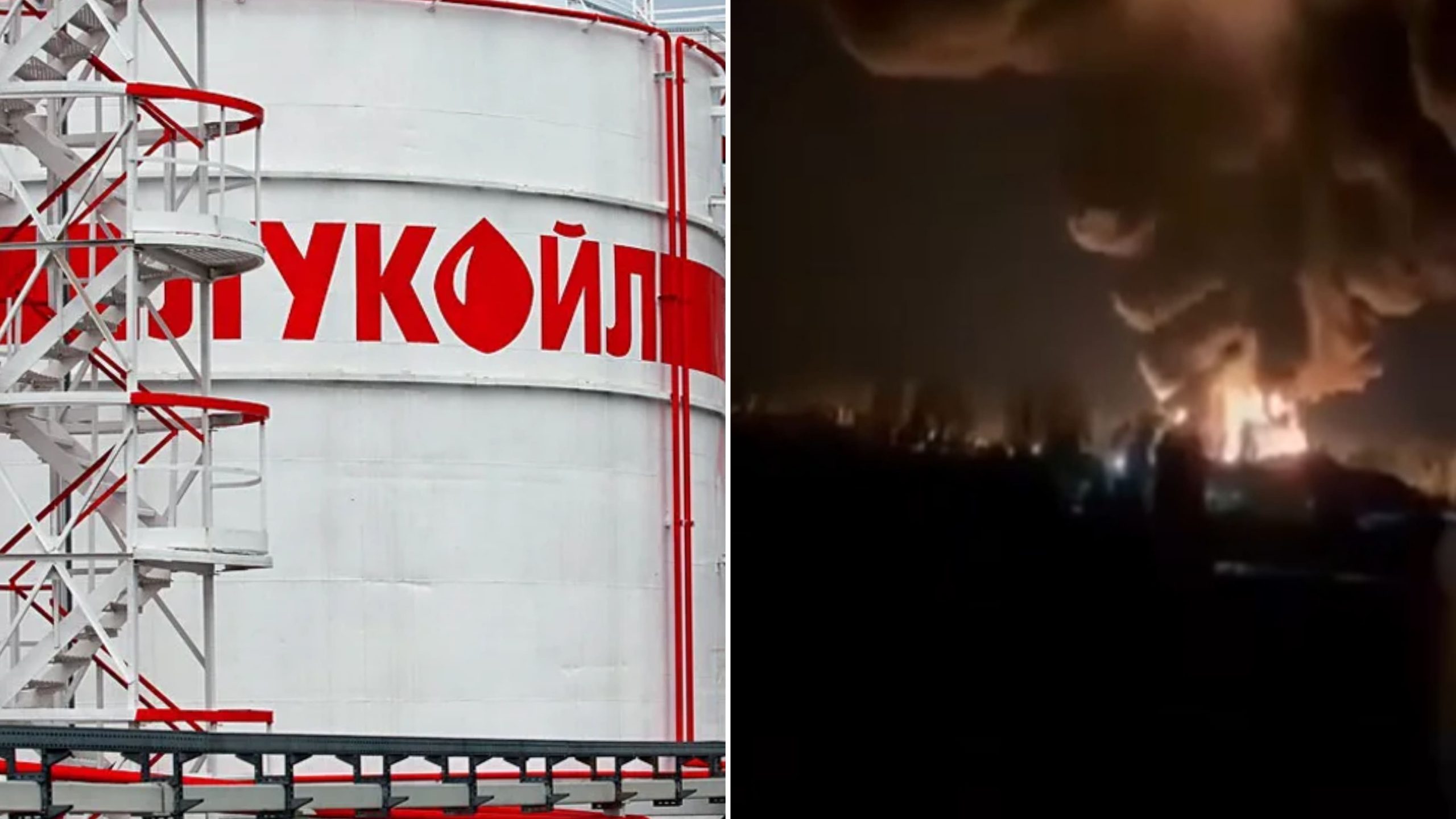 Drones Ignite Fire at Russian Oil Depot in Kardymovo, Smolensk Region
