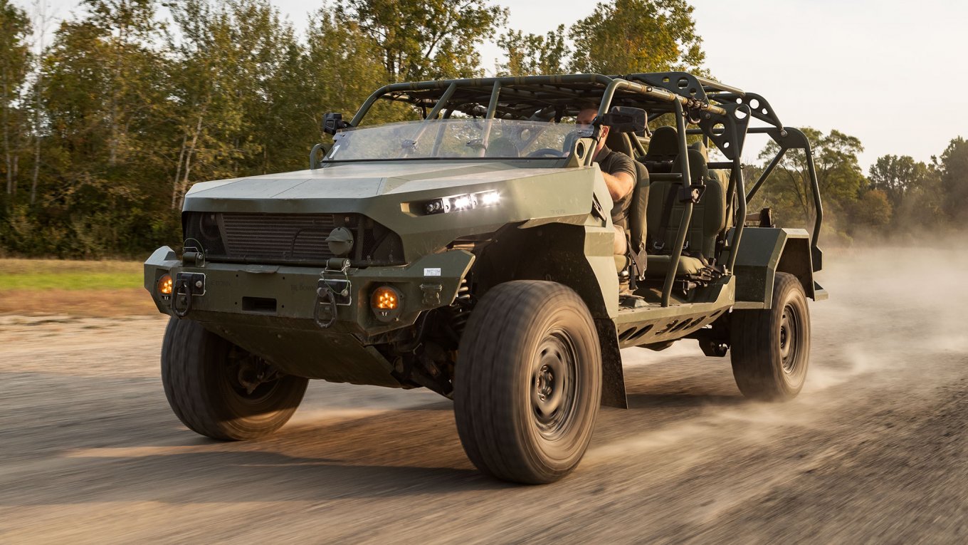The Infantry Squad Vehicle. Photo credits: GM Defense