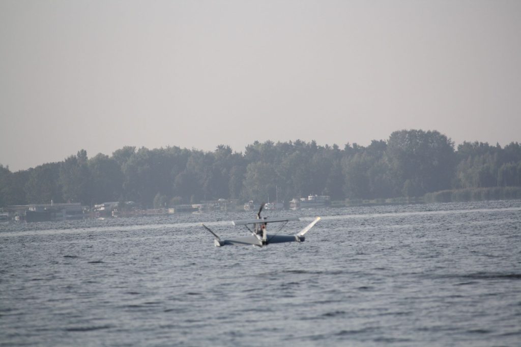 Політ безпілотного екраноплана Drozd. Фото: Гданський політехнічний університет