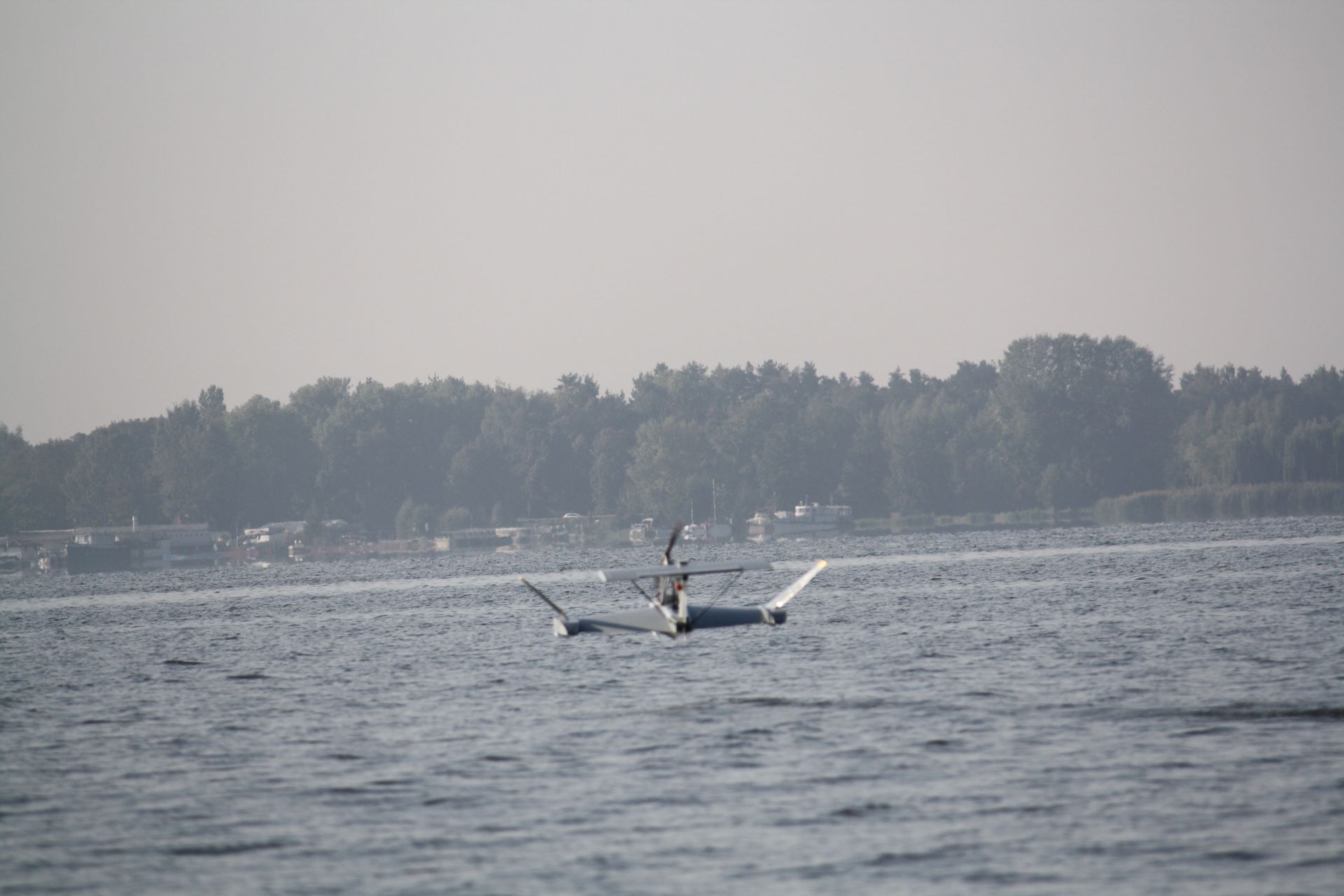 A flight of the Drozd unmanned GEV. Photo credits: Gdańsk University of Technology