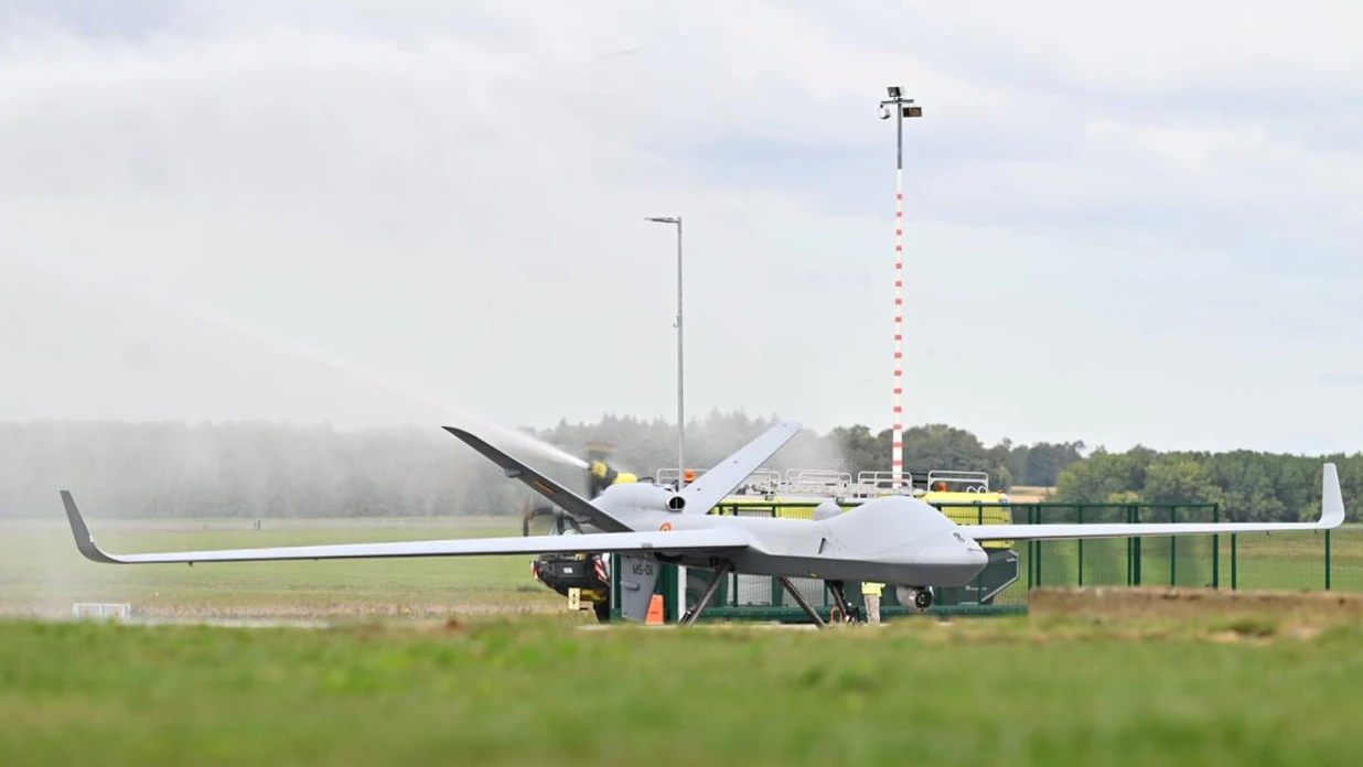 Бельгія отримала перший американський безпілотник MQ-9B SkyGuardian