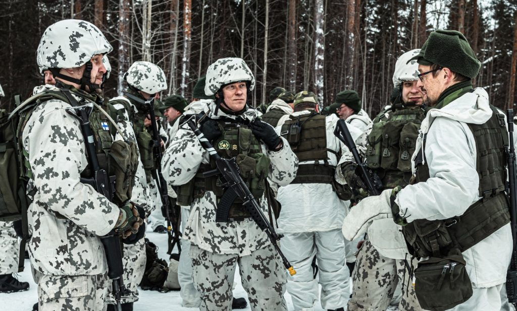 Військові Фінляндії. Джерело: Maavoimat - Armén - The Finnish Army