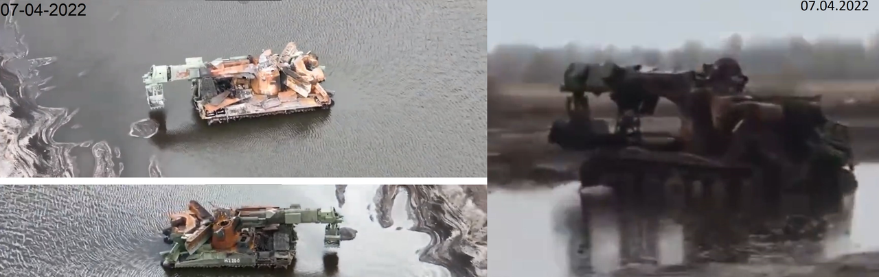 The IMR-3M obstacle-clearing vehicle lost by the Russian forces. Photo credits: Oryx