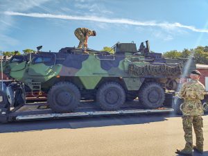 Данія посилила війська першими БТР Patria