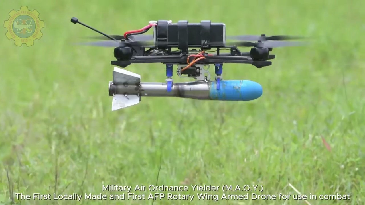 AMOC і MAOY: Філіппіни представили ударні дрони місцевого виробництва