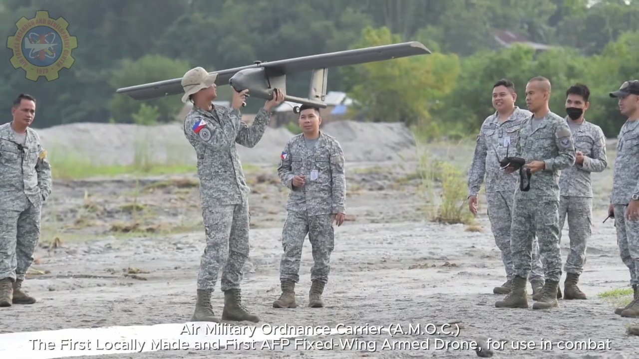 Філіппінський дрон AMOC. Вересень 2025 року. Джерело: MaxDefense Philippines