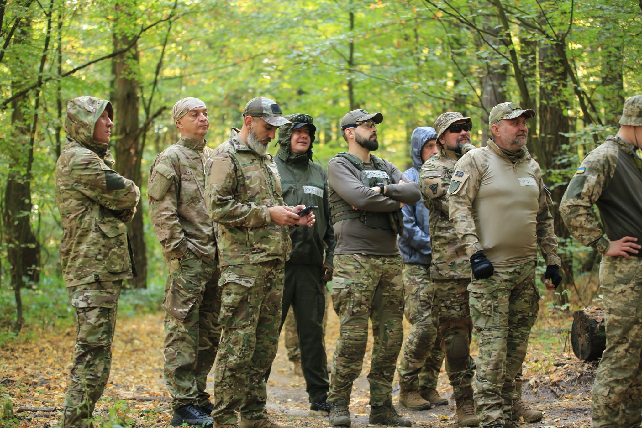 Заняття у центрі підготовки до національного спротиву. Джерело: Київський центр підготовки до національного спротиву. 