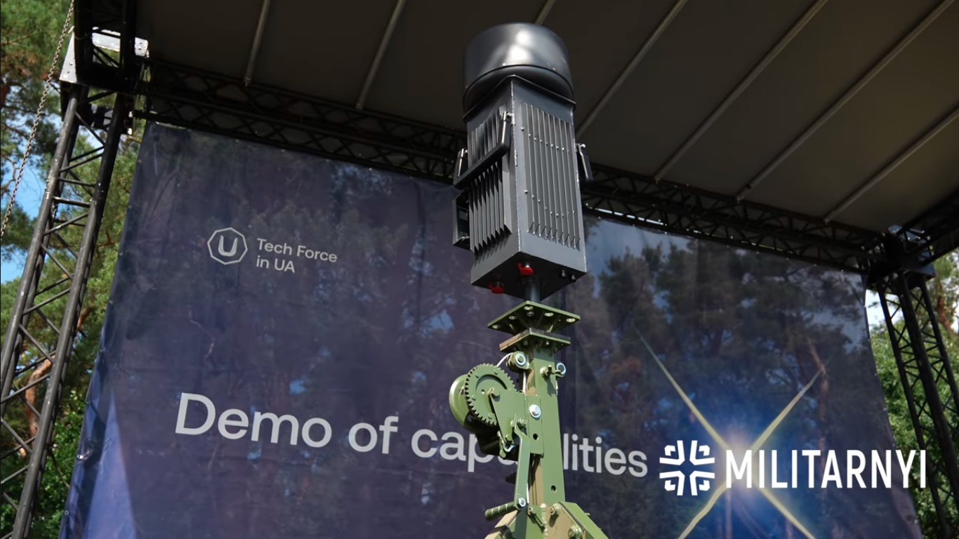 Антена одного з комплексів РЕР віл компанії Інфозахист