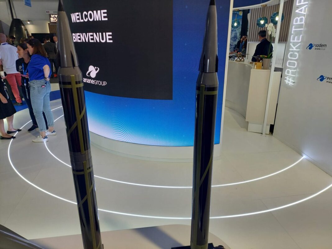 The French Missile Balistique Tactique (MBT) ballistic missiles. Photo credits: ArianeGroup