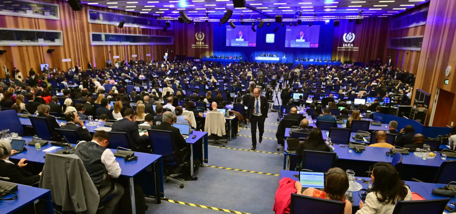 69-та Генеральна конференція МАГАТЕ 2025: Глобальне співробітництво в ядерній сфері, що відбулася в штаб-квартирі Агентства у Відні, Австрія. 15 вересня 2025Фото: Дін Кальма / МАГАТЕ
