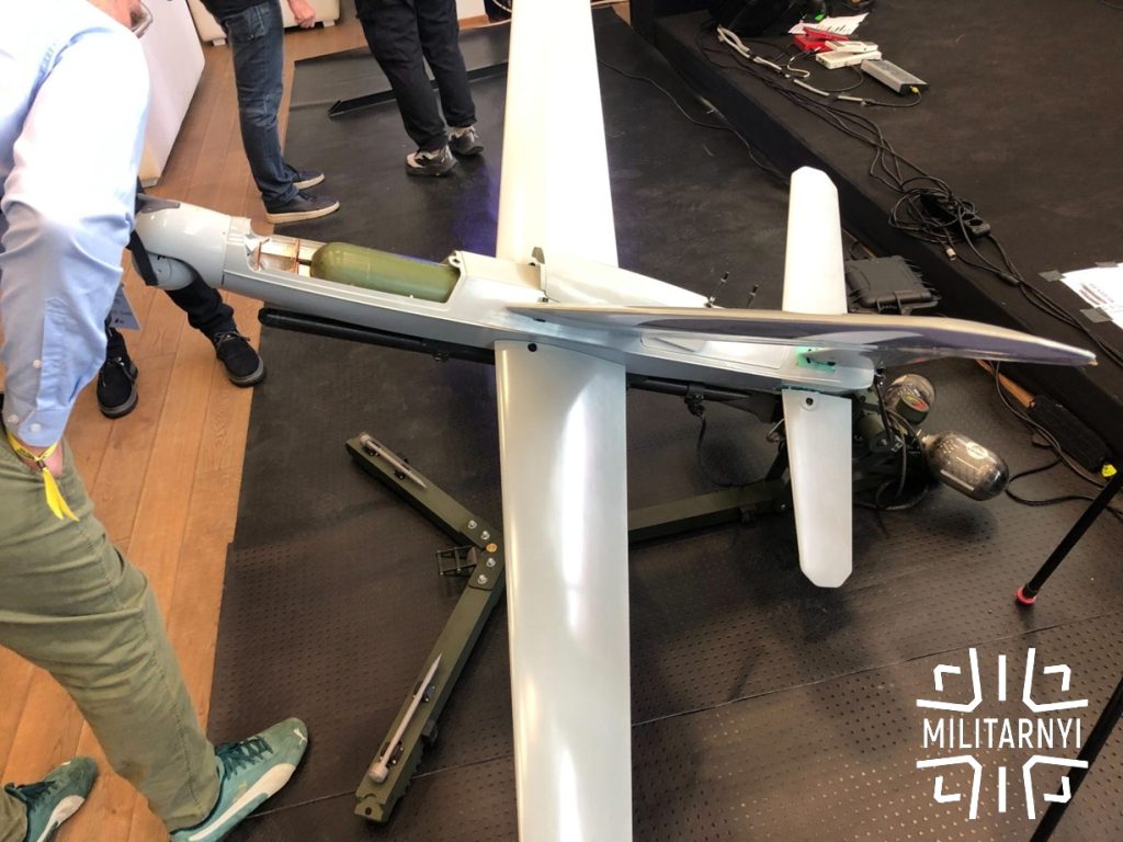 Бойова частина баражуючого боєприпаса «Булава», вересень 2025. Фото: «Мілітарний»