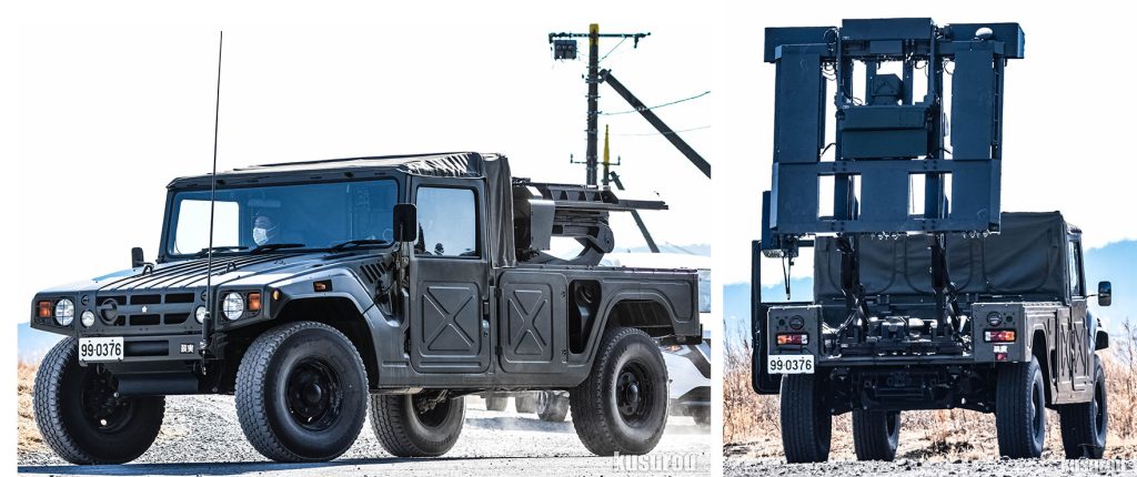 Багатоцільовий ракетний комплекс MPMS Kai на території полігону Фуджі. Фото: Kusurou