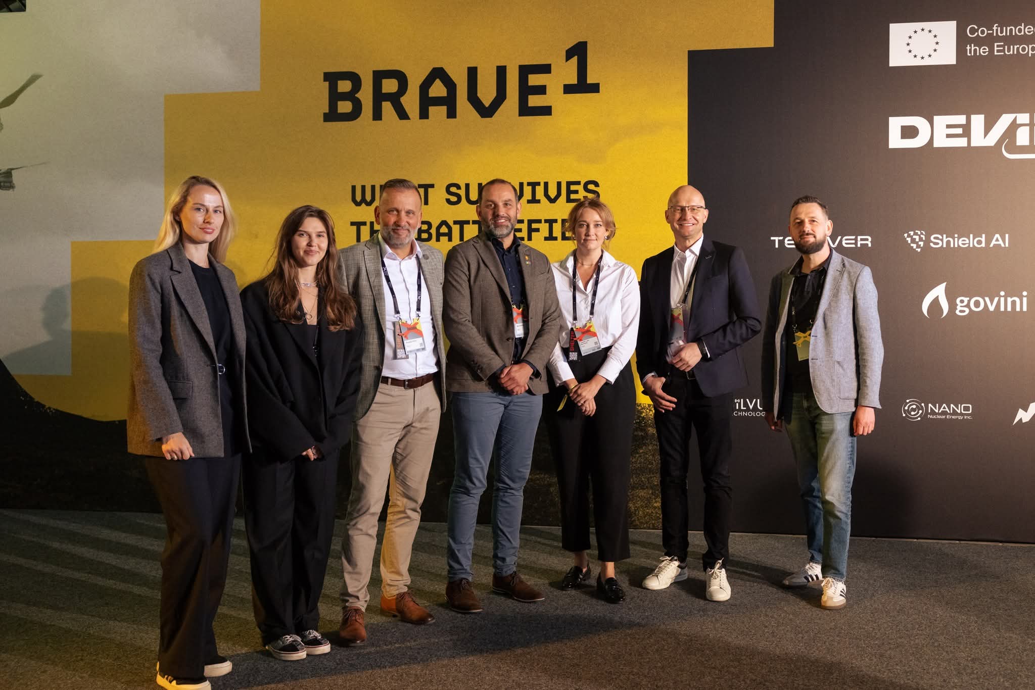 Кластер Brave1 уклав угоду про R&D-партнерство з організацією TNO Нідерландів. Вересень 2025. Джерело: пресслужба українського кластера