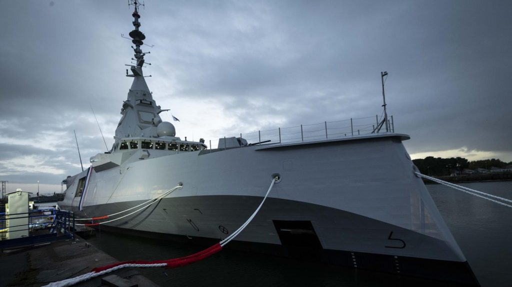 Фрегат l'Amiral Ronarc’h. 15 вересня 2025 року. Фото: Міністерство оборони Франції