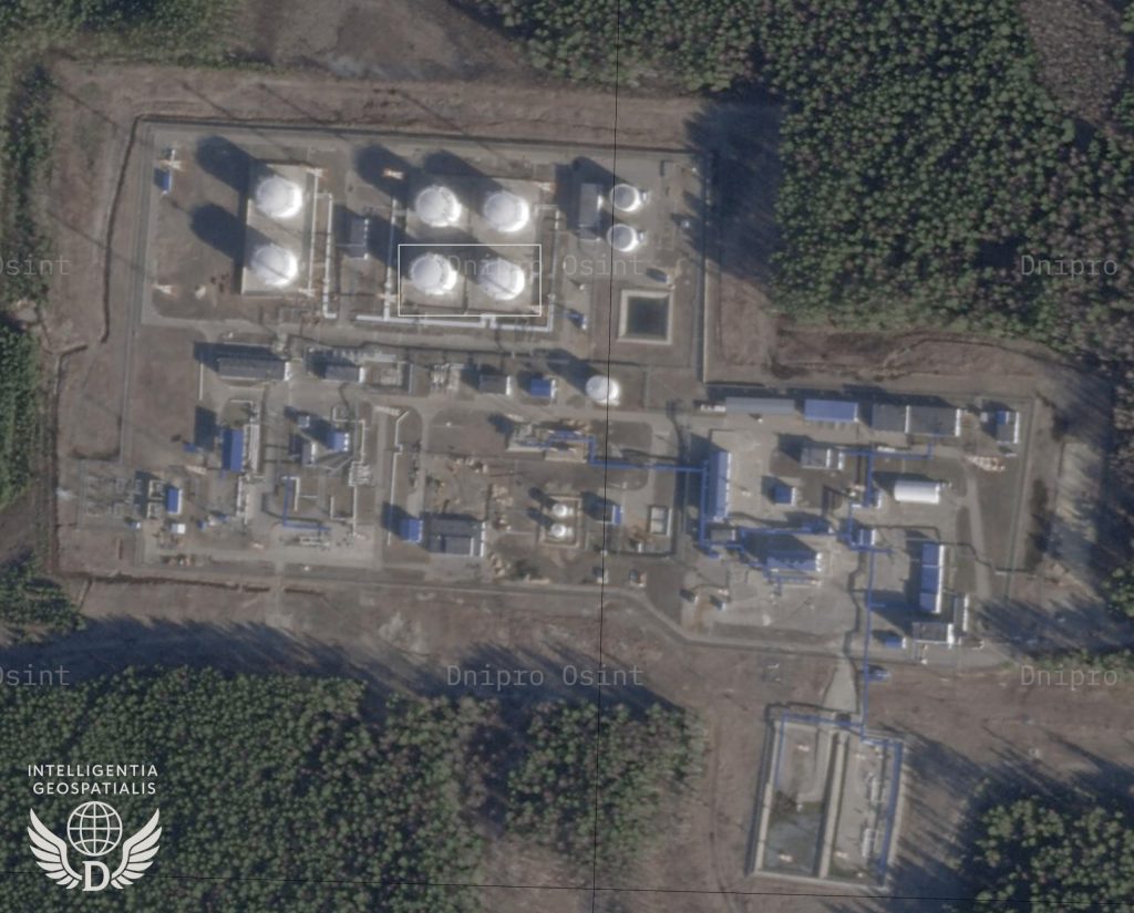 НПС «Второво» у Росії. Джерело: Dnipro OSINT