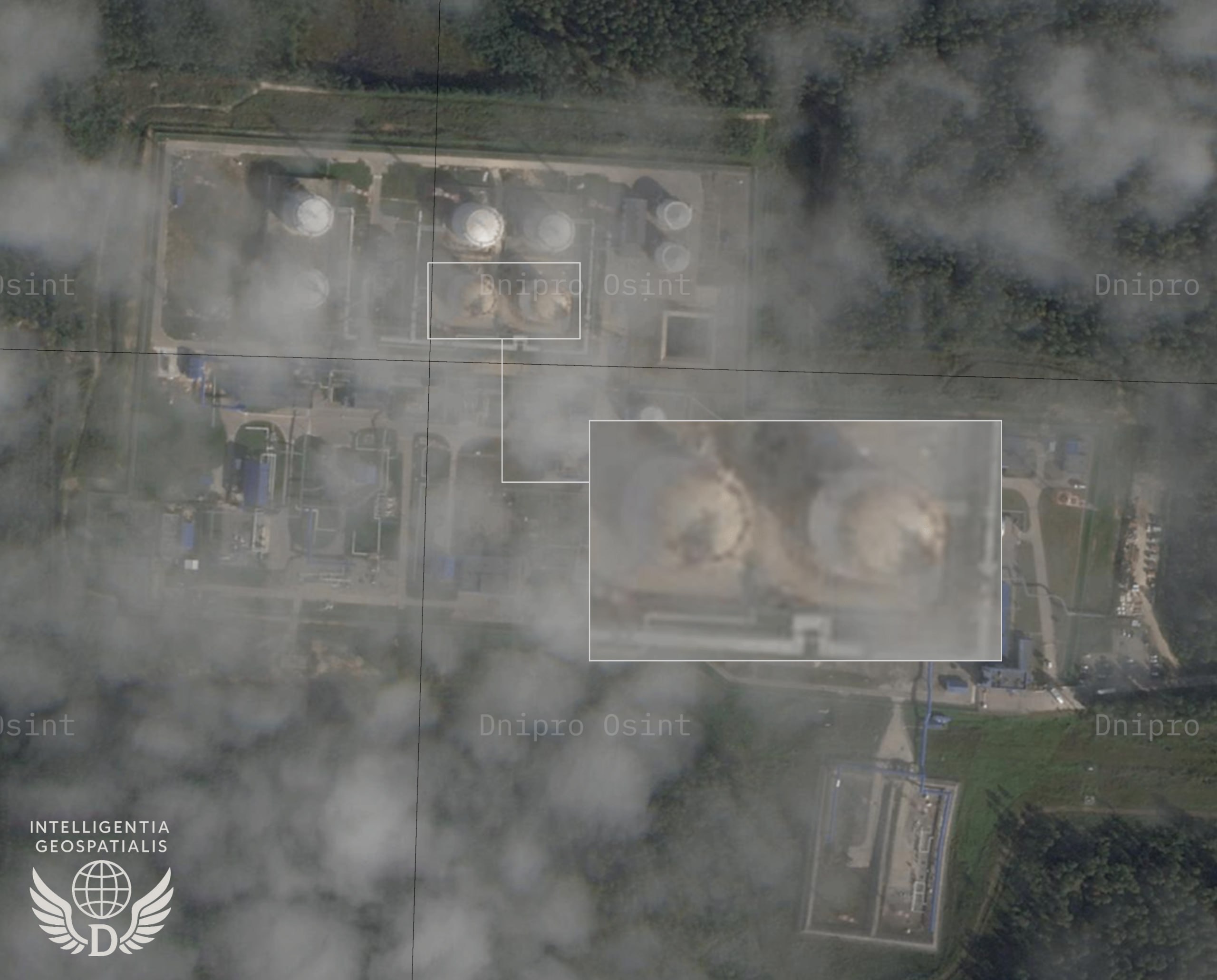 Satellite Images Confirm Damage to Russia’s Vtorovo Oil Pumping Station