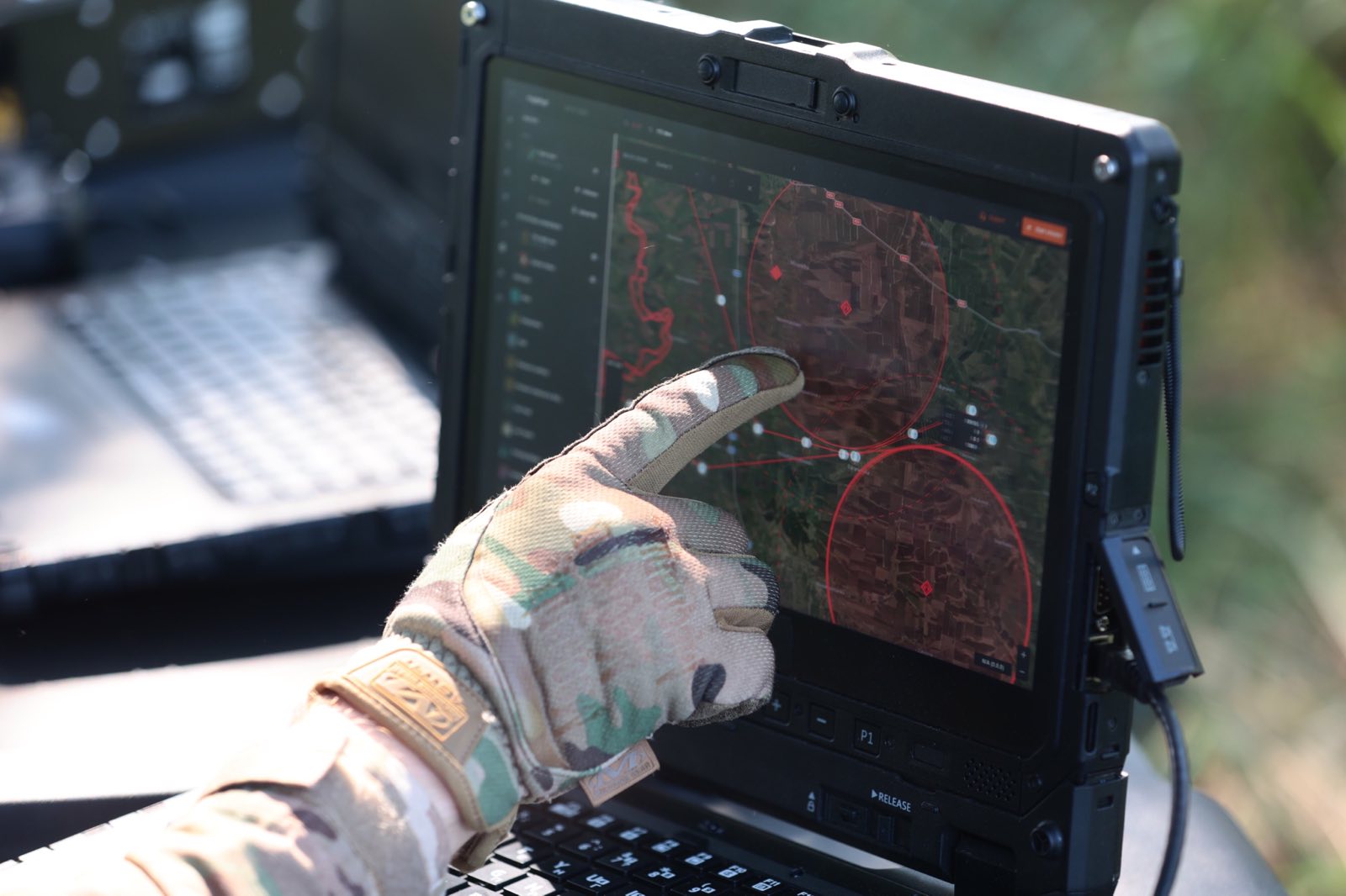 Інтерфейс системи управління дрону Buntar-3