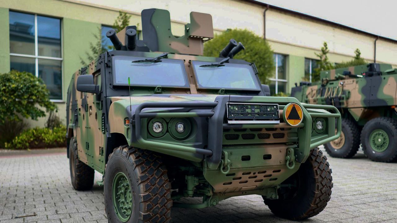Позашляховик Legwan військових Польщі. Фото: Міноборони Польщі