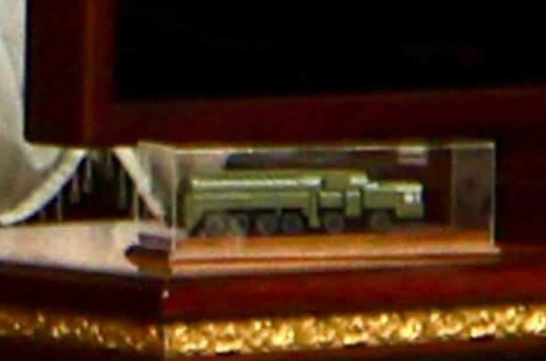 A model of Lukashenko's Oreshnik complex. Source: Pul Pervogo.