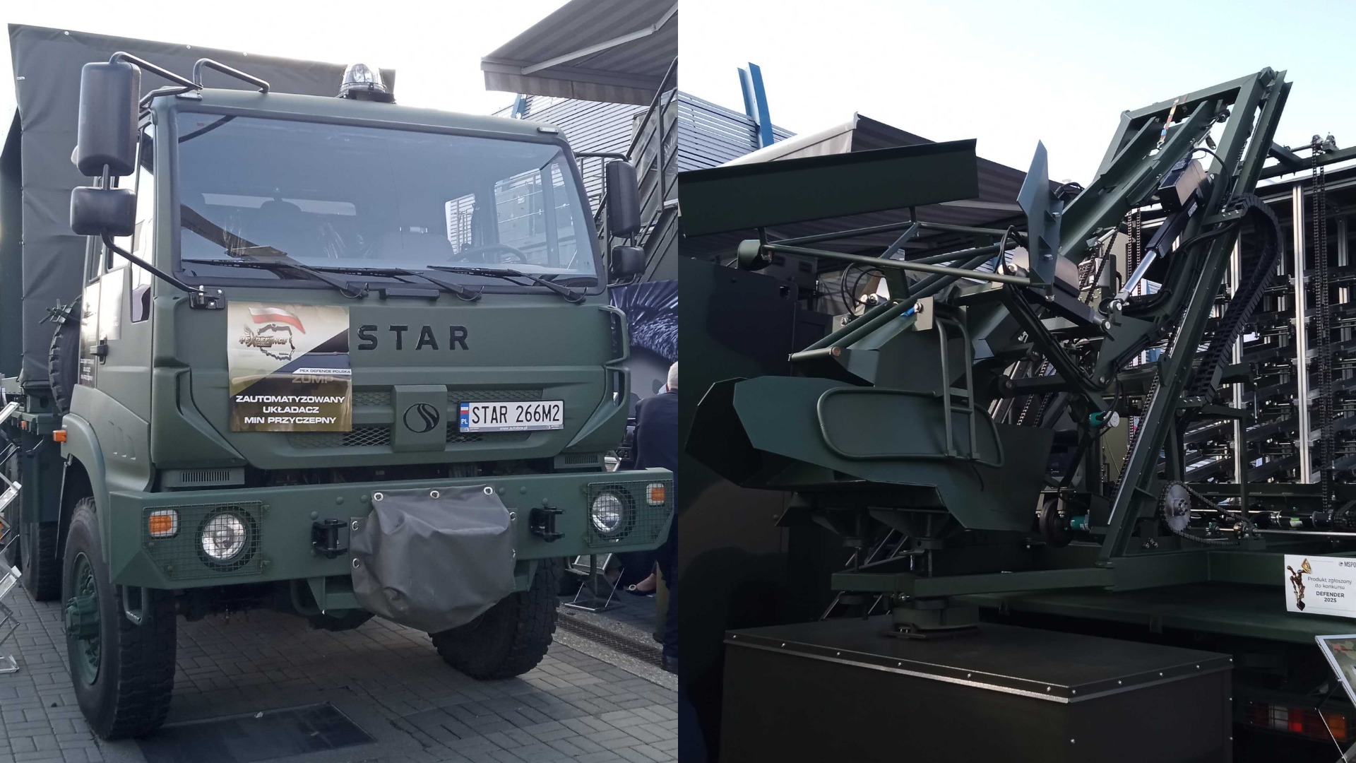 Польський міноукладач ZUMP компанії PeX Defence Polska. Джерело: Мілітарний