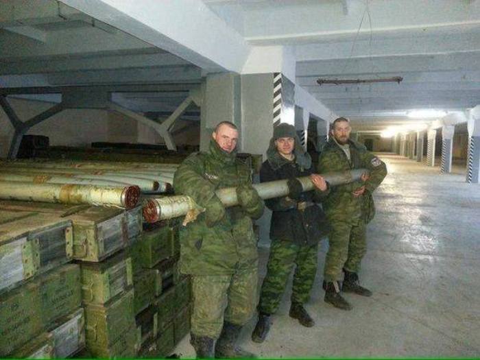 The basement of the Donbass Arena, where militants placed an ammunition depot in 2015