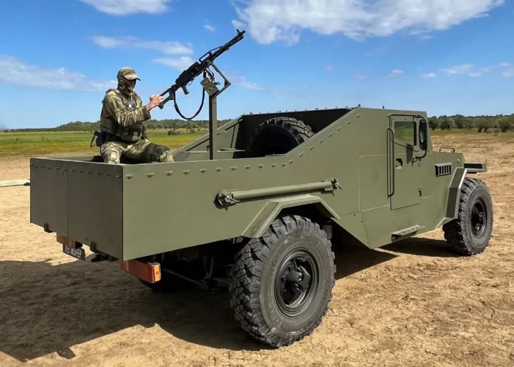 Російський бронепікап Легионер. Фото Defence Blog