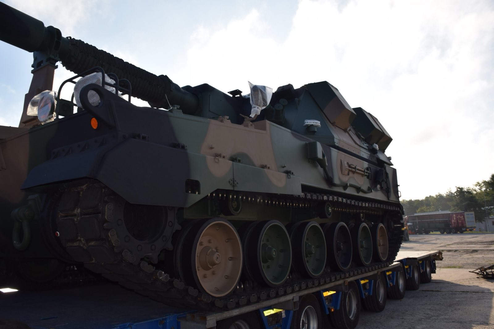 САУ KRAB 23 артилерійського полку. Вересень 2025 року. Фото: Władysław Kosiniak-Kamysz