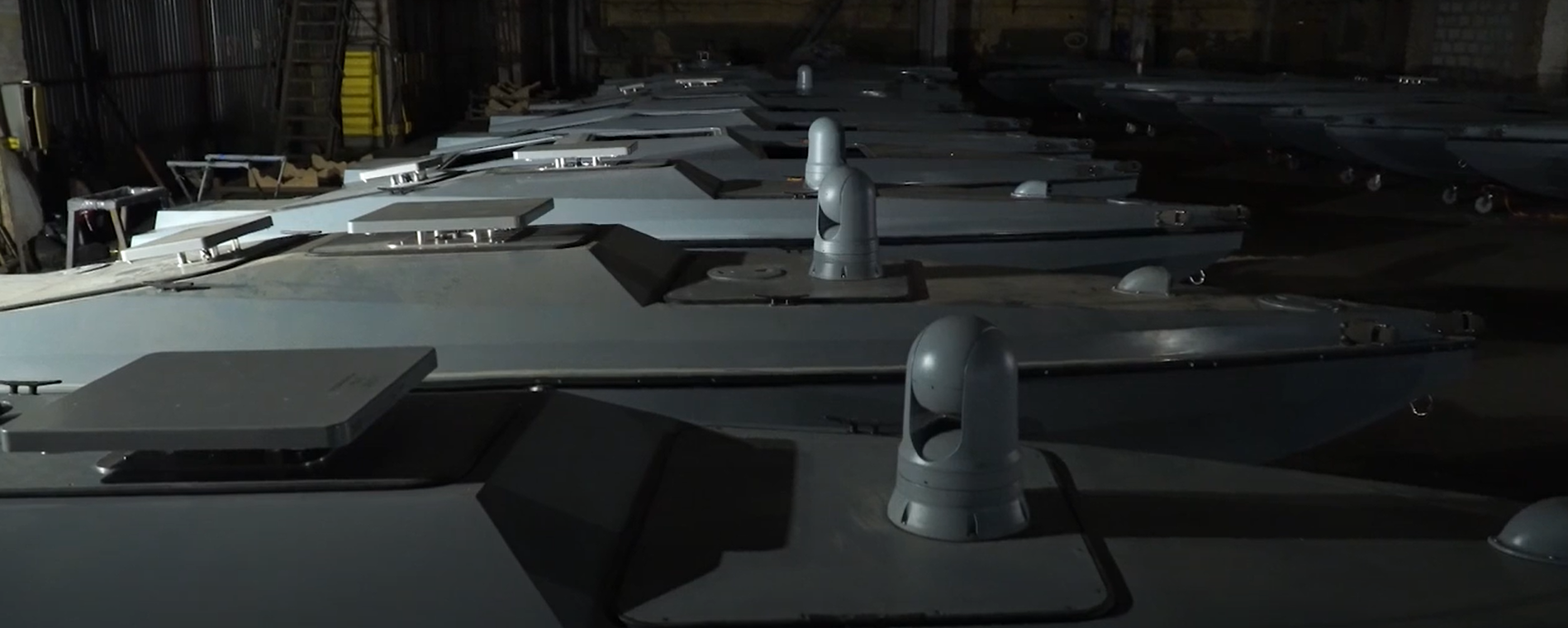 Magura V5 kamikaze drones. Screenshot from the video, The Times