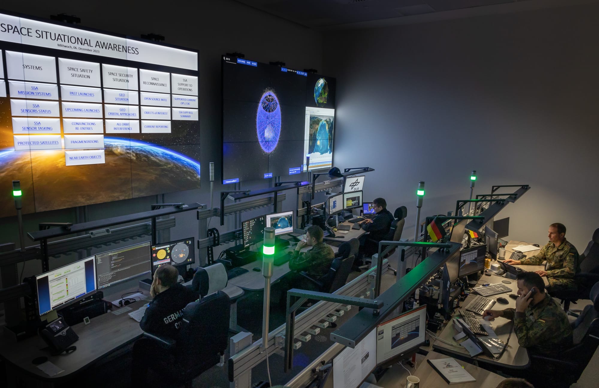 Центр спостереження за супутниками армії Німеччини. Фото German Air Force